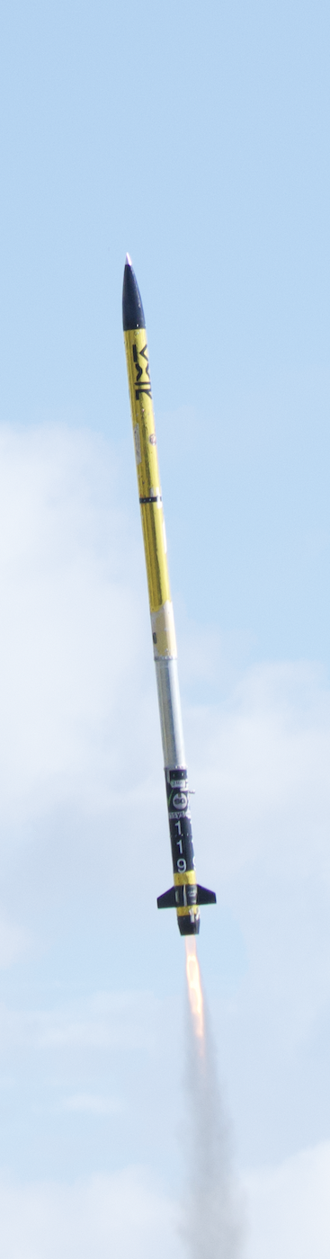 Pegasus during Flight